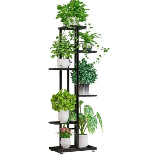 étagère noire pour plante