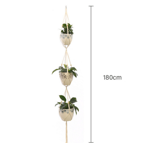 dimensions du Support Macramé Plante
