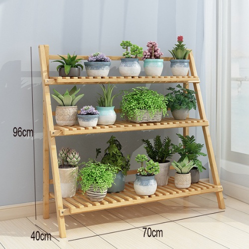 dimensions de la petite échelle en bois pour plantes
