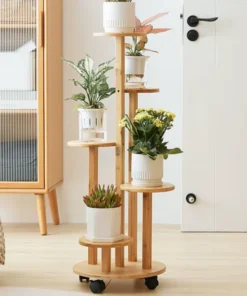 Etagere Plante Bambou