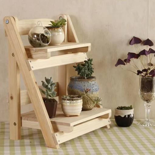 Etagere pour Plante Balcon bois