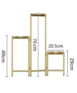 dimensions dusupport plante verte d'intérieur