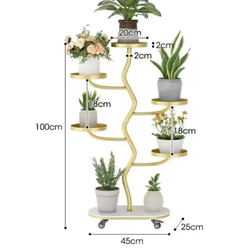 les dimensions de l' Etagère a Plante