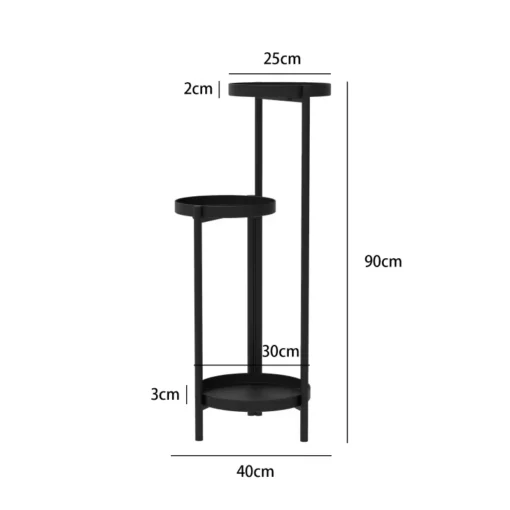 les dimensions de la Sellette Porte Plante