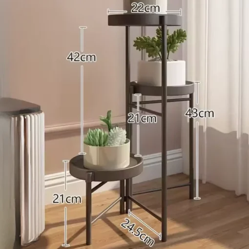 les dimensions du Support de Plante