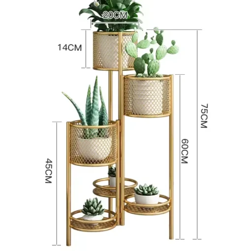 les dimensions de l'Etagere Porte Pot de Fleur