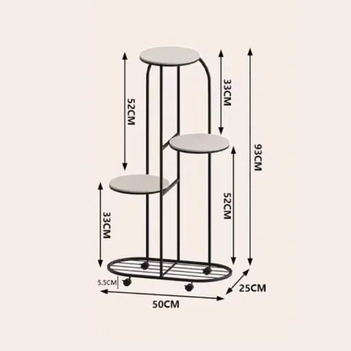 Etagère Plantes dimensions