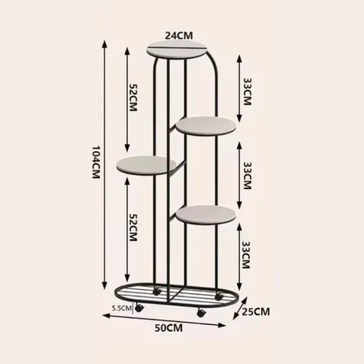 Etagère Pour Plantes Intérieures dimension