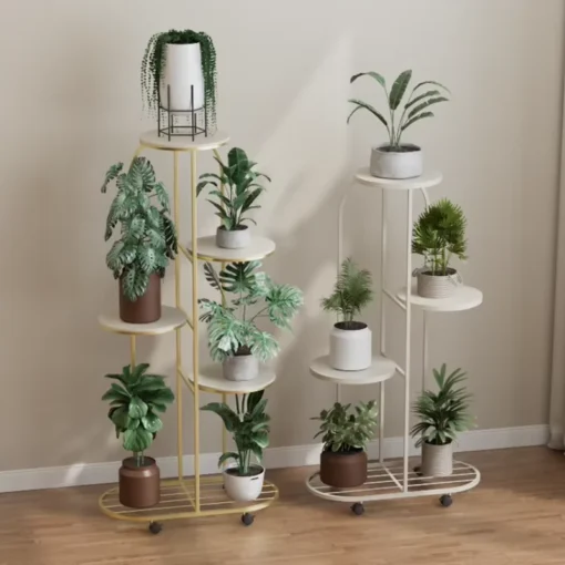 Etagère Pour Plantes Intérieures doré