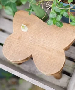 Petit Tabouret Scandinave en forme de papillon