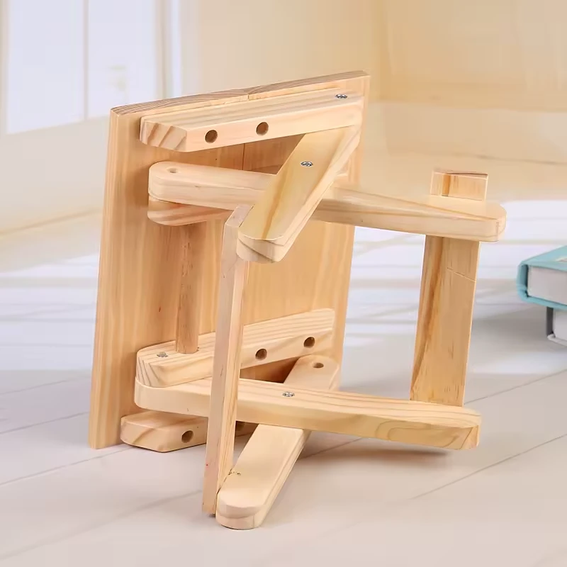 le dessous du Tabouret Bois pour Plante