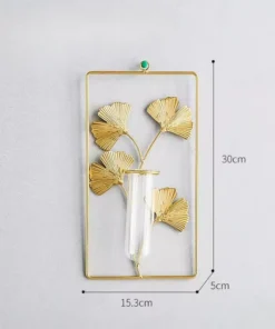 les dimensions du Porte Plante Verte Décoratif Mural
