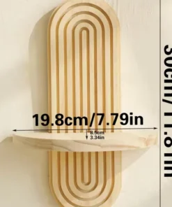 les dimensions du Support Mural Pot de Fleur