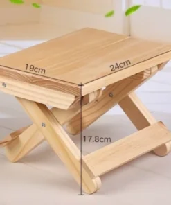 les dimensions duTabouret Bois pour Plante