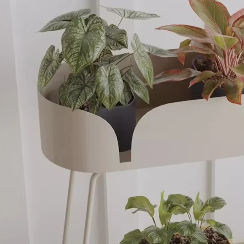 un détail du Support Pot de Fleurs Interieur