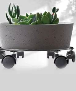 Plateau Rond à Roulette pour Plantes