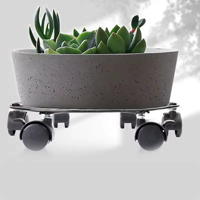 Plateau Rond à Roulette pour Plantes