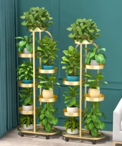 Support Haut pour Plante Doré