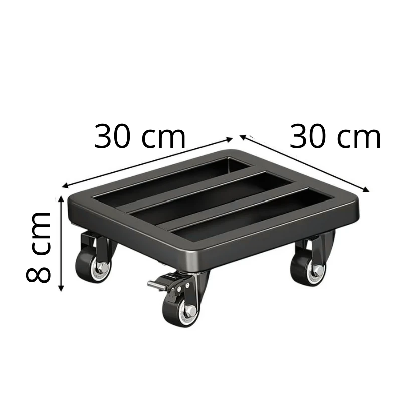 Plateau Roulettes pour Plantes dimensions