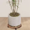 Porte Pots a Roulettes