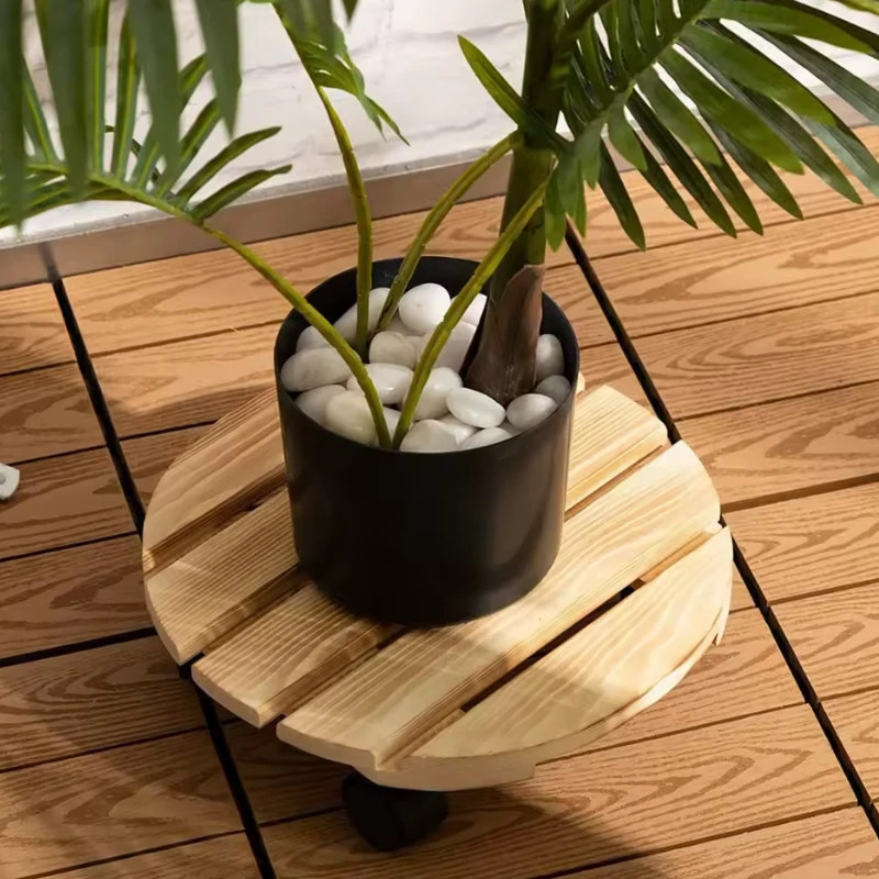 Support Pot Roulette rond