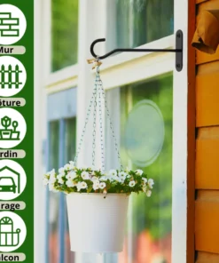 Suspension Jardin Plante Noir