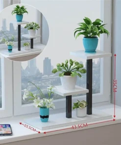 Étagère Extérieur Balcon Noir