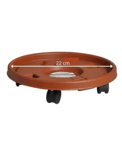 Plateau sur Roulettes pour Plantes 22cm