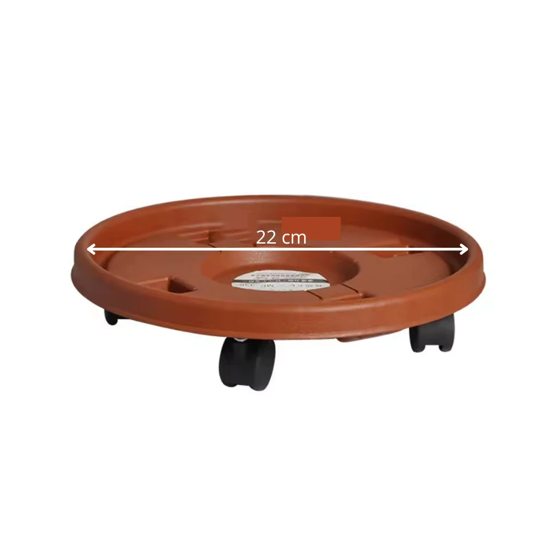 Plateau sur Roulettes pour Plantes 22cm