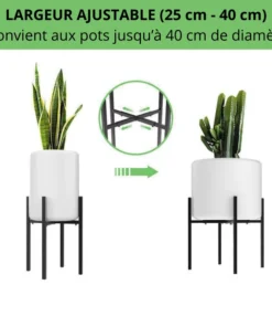 Porte Pot de Fleurs Balcon