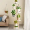 Presentoir Fleur Blanc