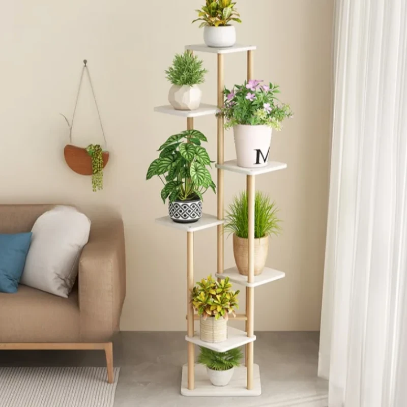 Presentoir Fleur Blanc