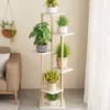 Présentoir pour Fleurs Bois