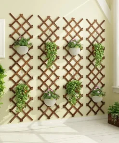 Treillis Plante Grimpantes en Bois