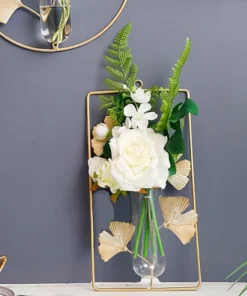Porte Fleurs et Plante Verte Décoratif Mural