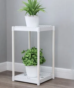 Support Pot Exterieur Blanc