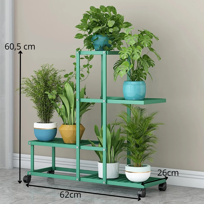 Support Roulette Pot Fleur Dimensions