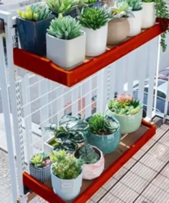 Support de Jardiniere Etagère de Balcon
