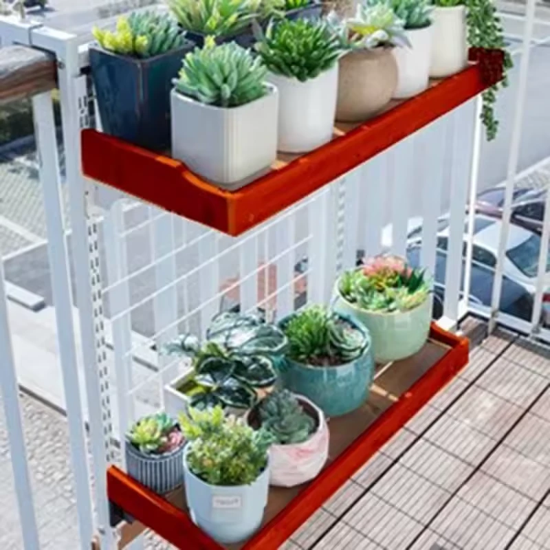 Support de Jardiniere Etagère de Balcon
