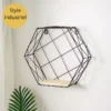 Etagere Type Industrielle Noir