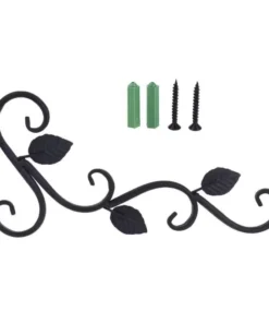 Equerre de Suspension pour Plantes Noir