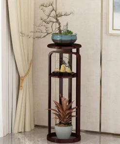 Etagere Bois Balcon vintage