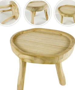 Petit Tabouret en Bois pour plantes