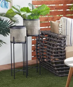 Plante Table en Rotin