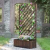 Treillage pour Plantes Grimpantes en Bois