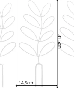 Treillis Metal Plantes Grimpantes blanc