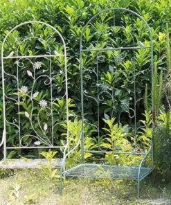 Treillis Metal pour Fleur et Plante Grimpante