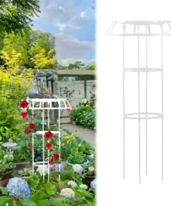 Treillis Metallique Plante Grimpante Blanc