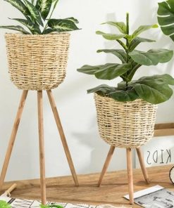 Support pour plantes sur pied pour le salon